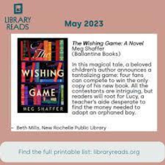 The Wishing Game- Meg Shaffer- BOTM- BRAND NEW COPY- Never Opened! BOTY FINALIST - Picture 15 of 16